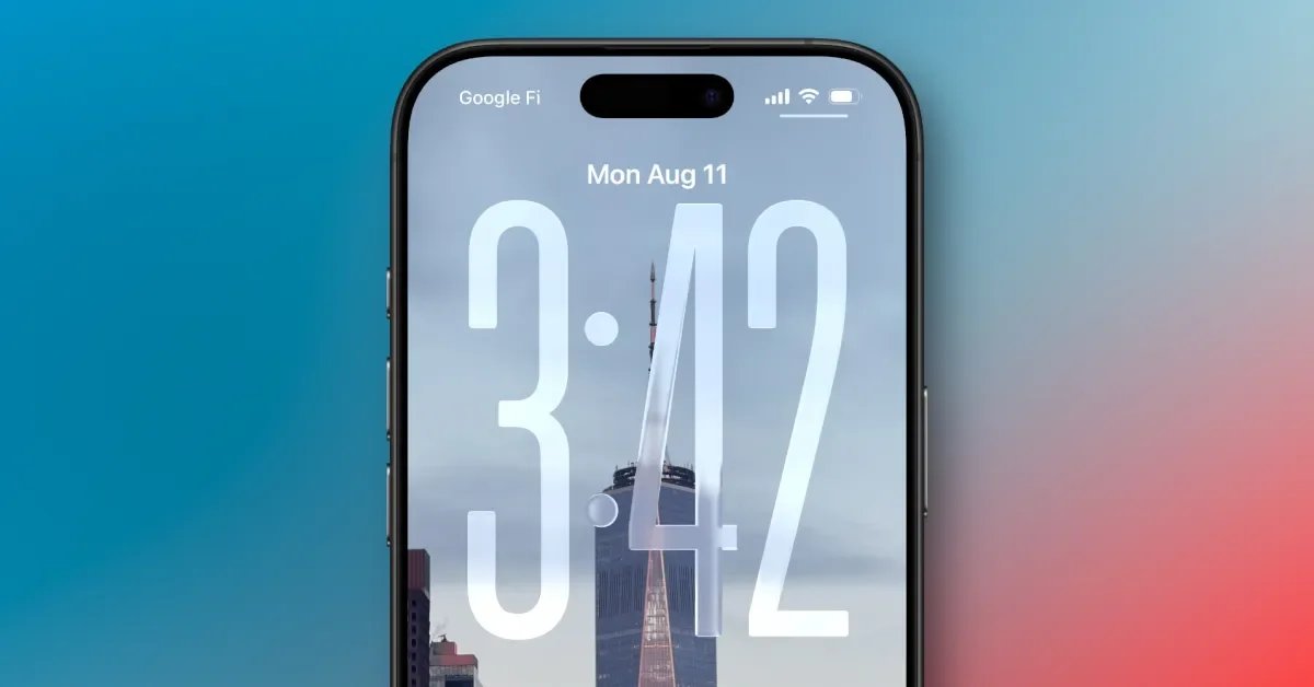 صورة مميزة: يقوم iOS 26 بتعديل iPhone Always On Display بطريقة قد لا تعجبك