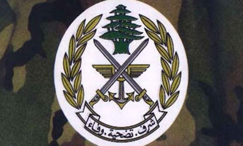 الجيش اللبناني: وجودنا في النبطية قائم وتكثيف المهمات لطمأنة الأهالي