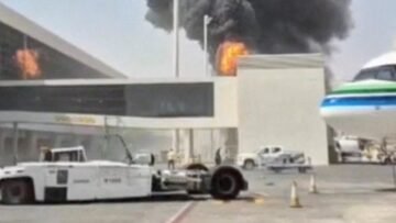 السلطات: سقوط شظايا صاروخ بعد اعتراضه في الرياض وإصابة شخص